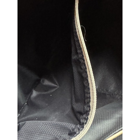 MZ Wallace Crosby Crossbody Black Quilted Nylon Bag - Multi-Strap Designer Purse - Picture 8 of 13